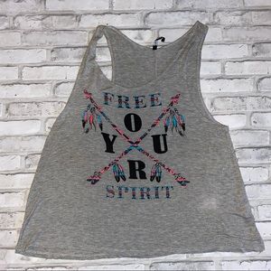 Free Your Spirit flowy tank